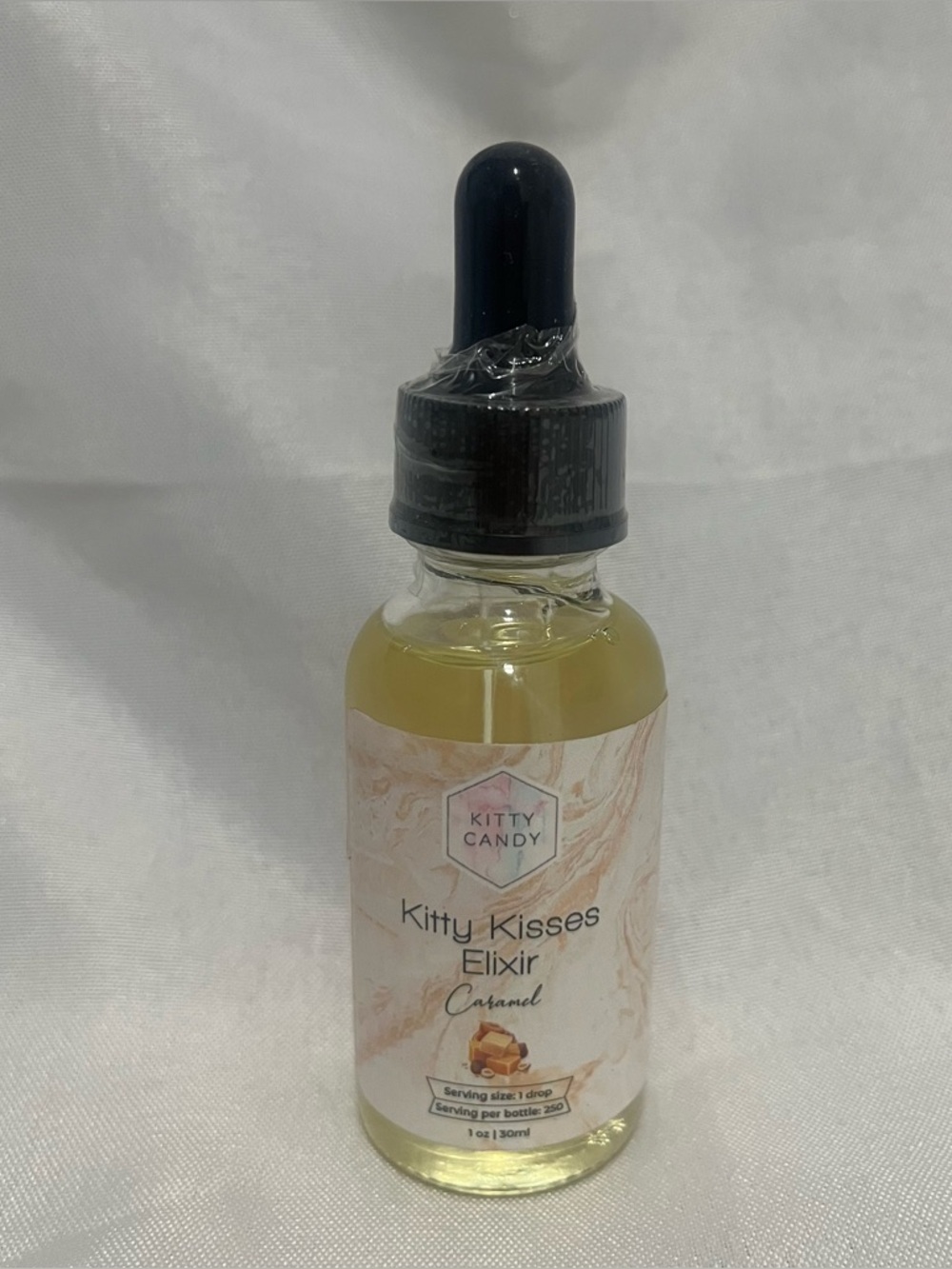 Kitty Candy Kitty Kisses Elixir - Caramel Dropper Bottle